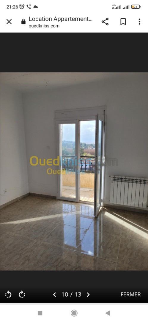 Location Appartement F5 Alger Ouled fayet