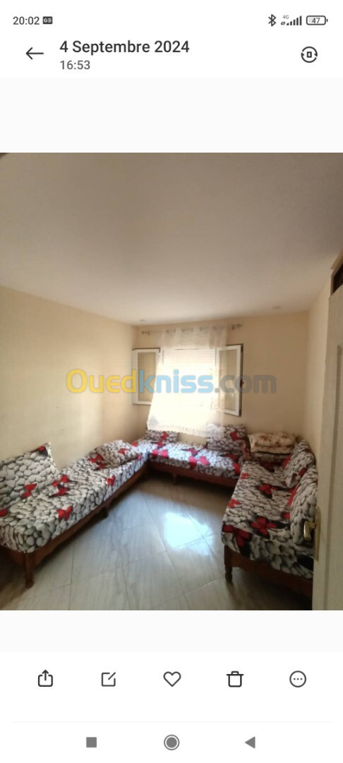 Vente Appartement F3 Tlemcen Tlemcen