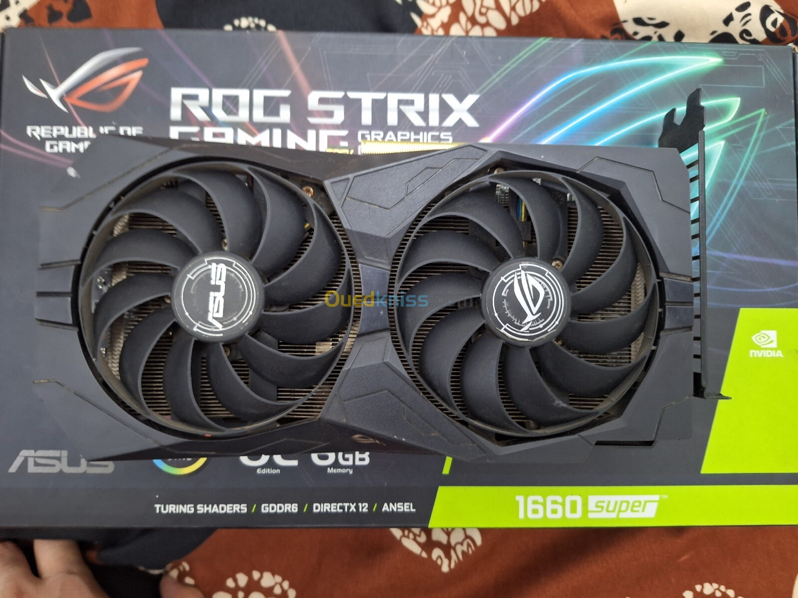 Gtx 1660 super asus rog strix 