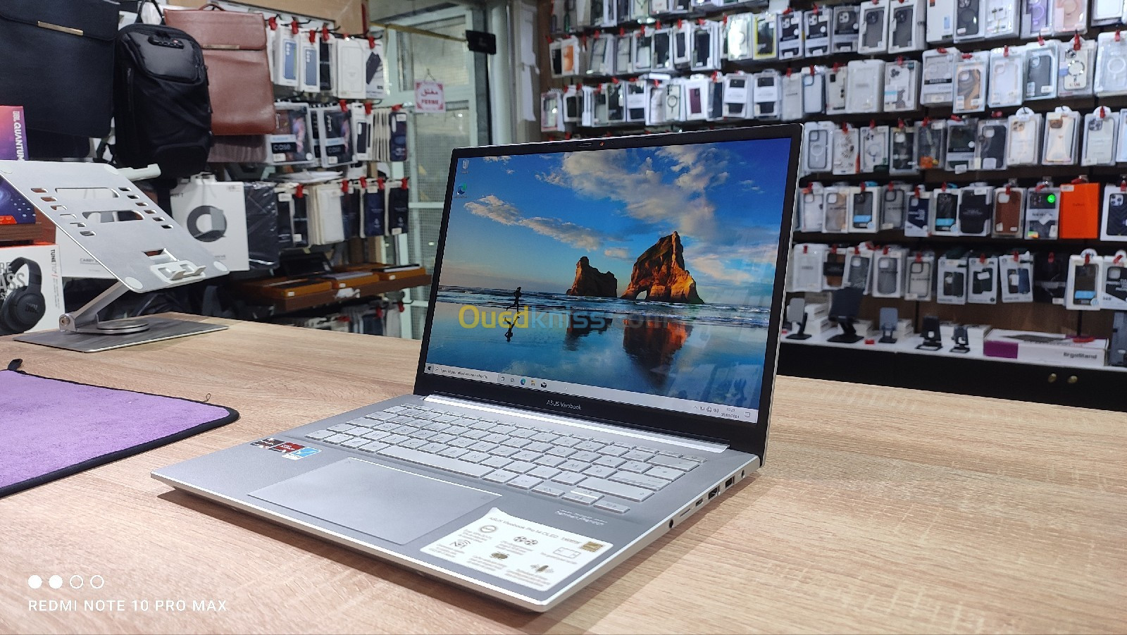 Asus Vivobook pro Ryzen 5 Oled 8/512 Intel iris xe caba 20/20