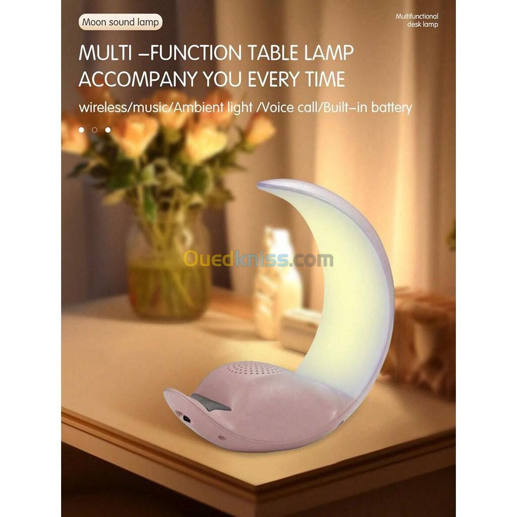 Haut-parleur tactile lampe lunaire ,moon touch speaker