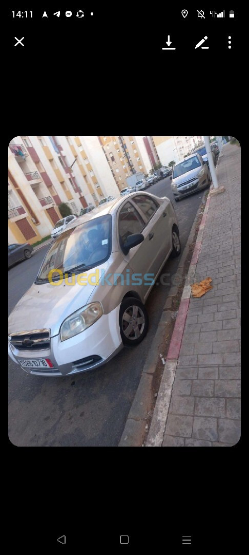 Chevrolet Aveo 4 portes 2007 Elegance Plus