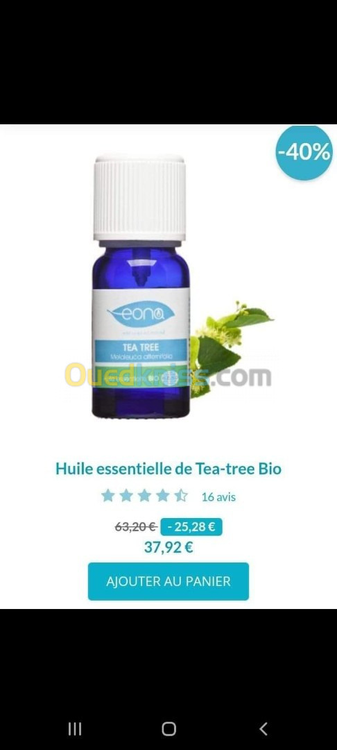 Huile Essentielle Tea-Tree Bio - Eona – EONA