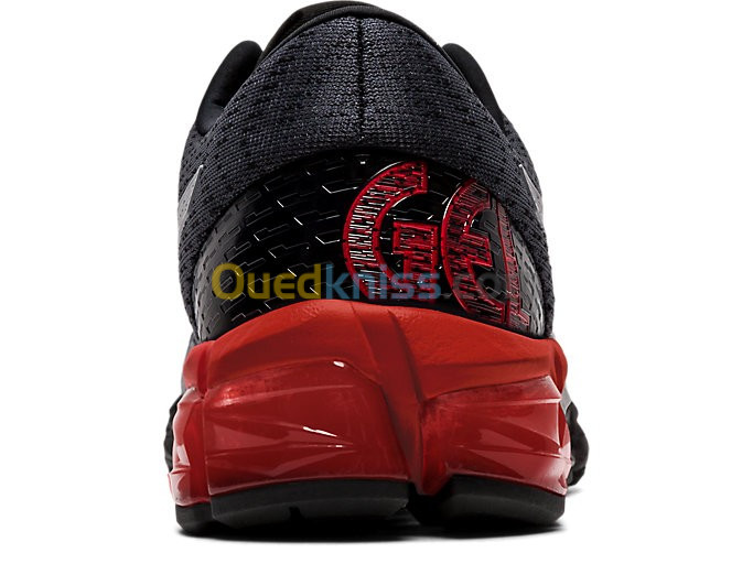 Asics quantum 36 black on sale red