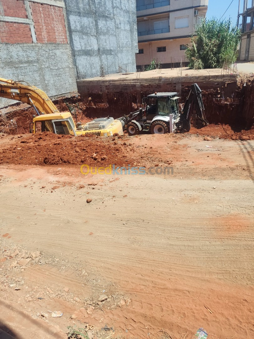 Entreprise de terrassement et demolitin