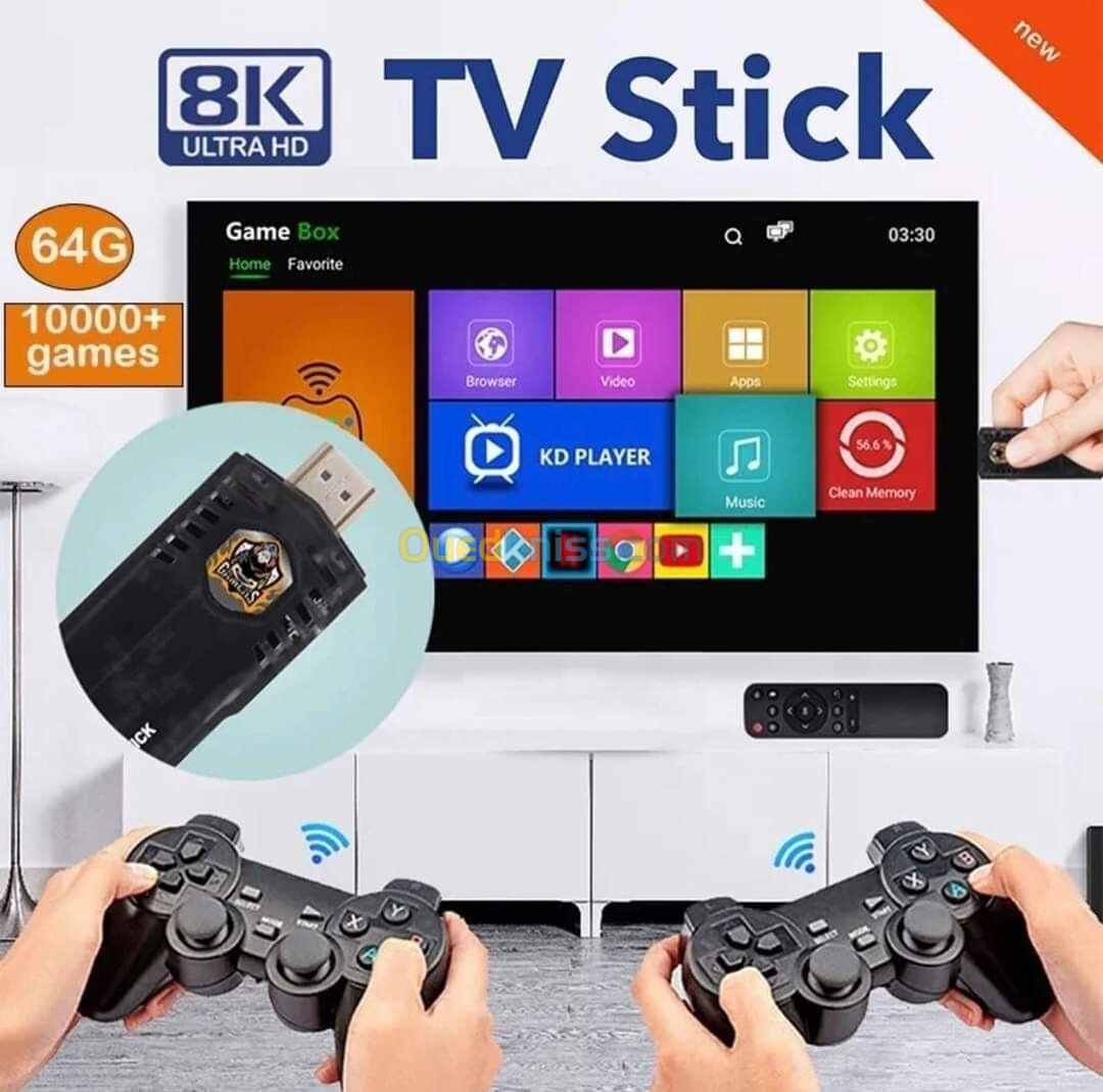 GAME BOX Android Tv 8k 