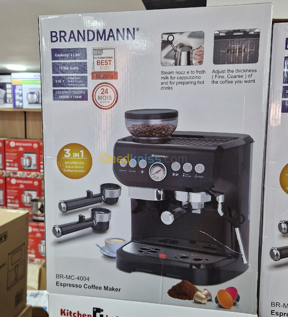 cafetière BR-MC-4004  Brandmann 3in1 