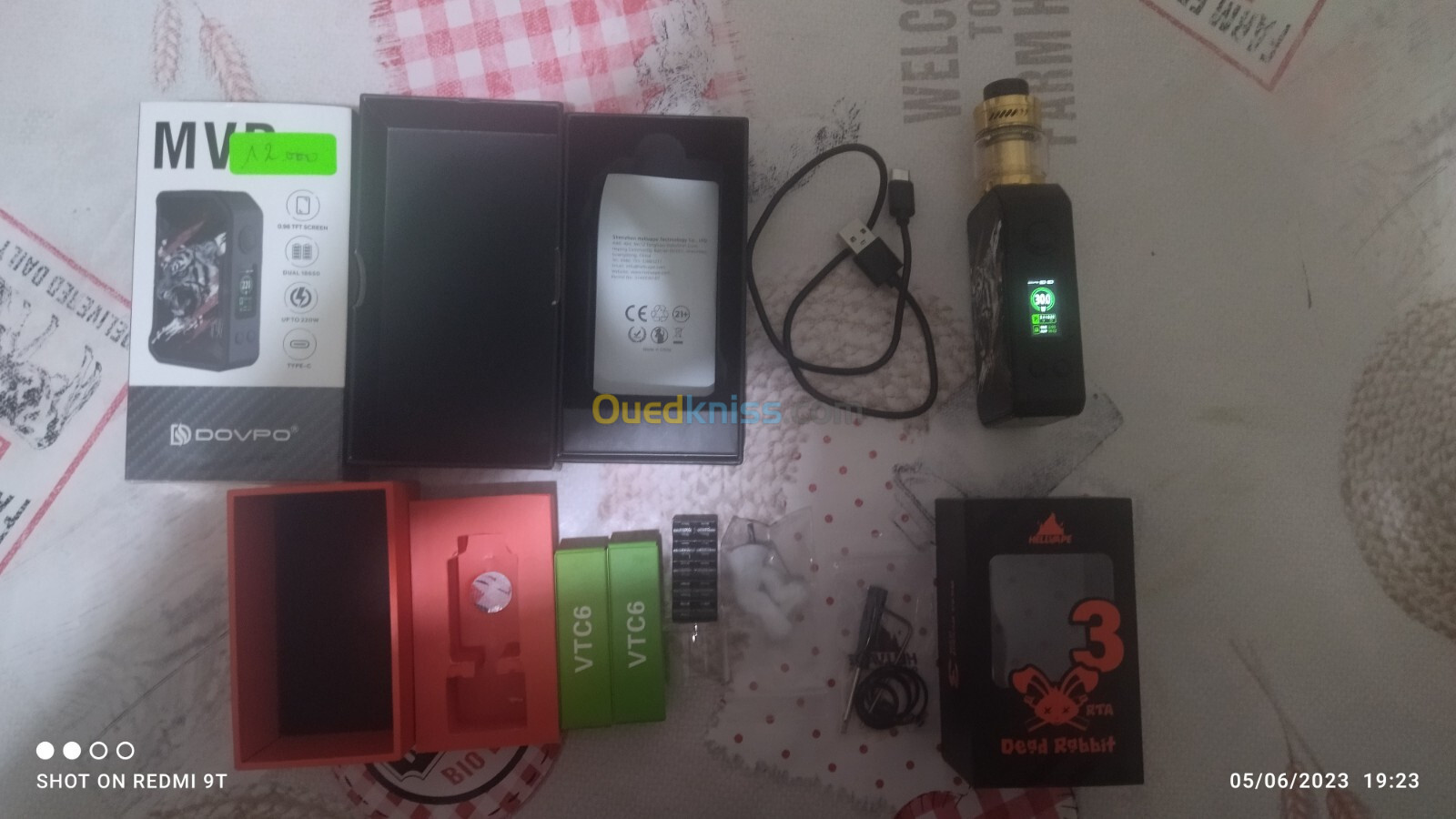 Cigarette éléctronique DOVPO MVP Dead rabbit 3