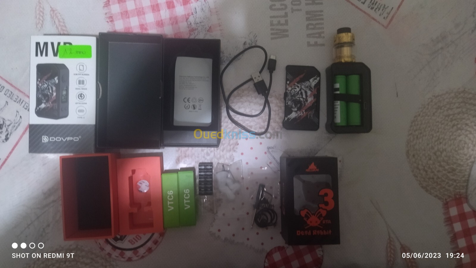 Cigarette éléctronique DOVPO MVP Dead rabbit 3