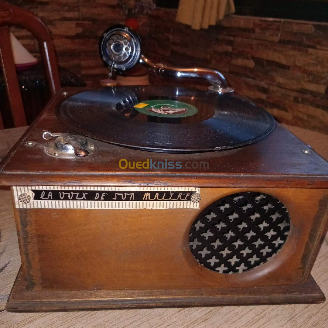 Gramophone  phonographe