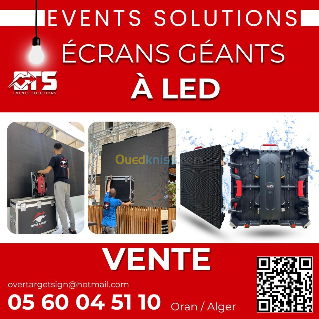 vente écrans géants a LED