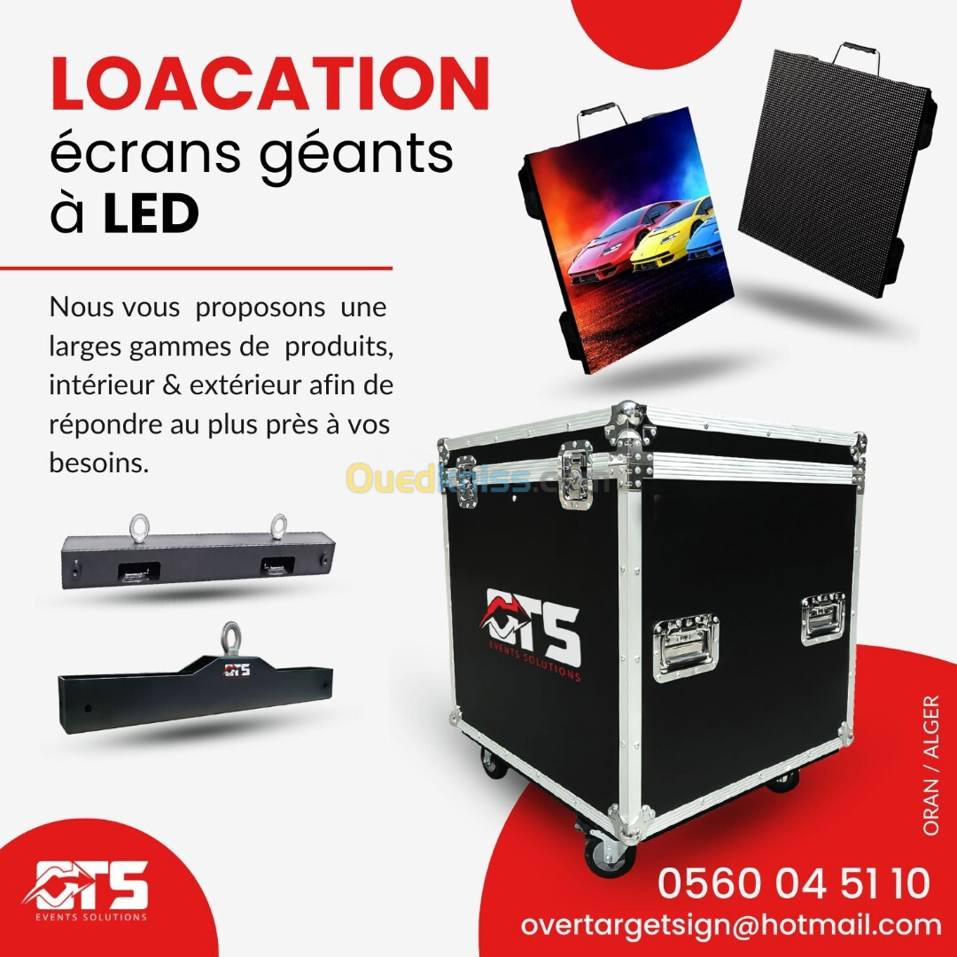 location écrans géants à LED