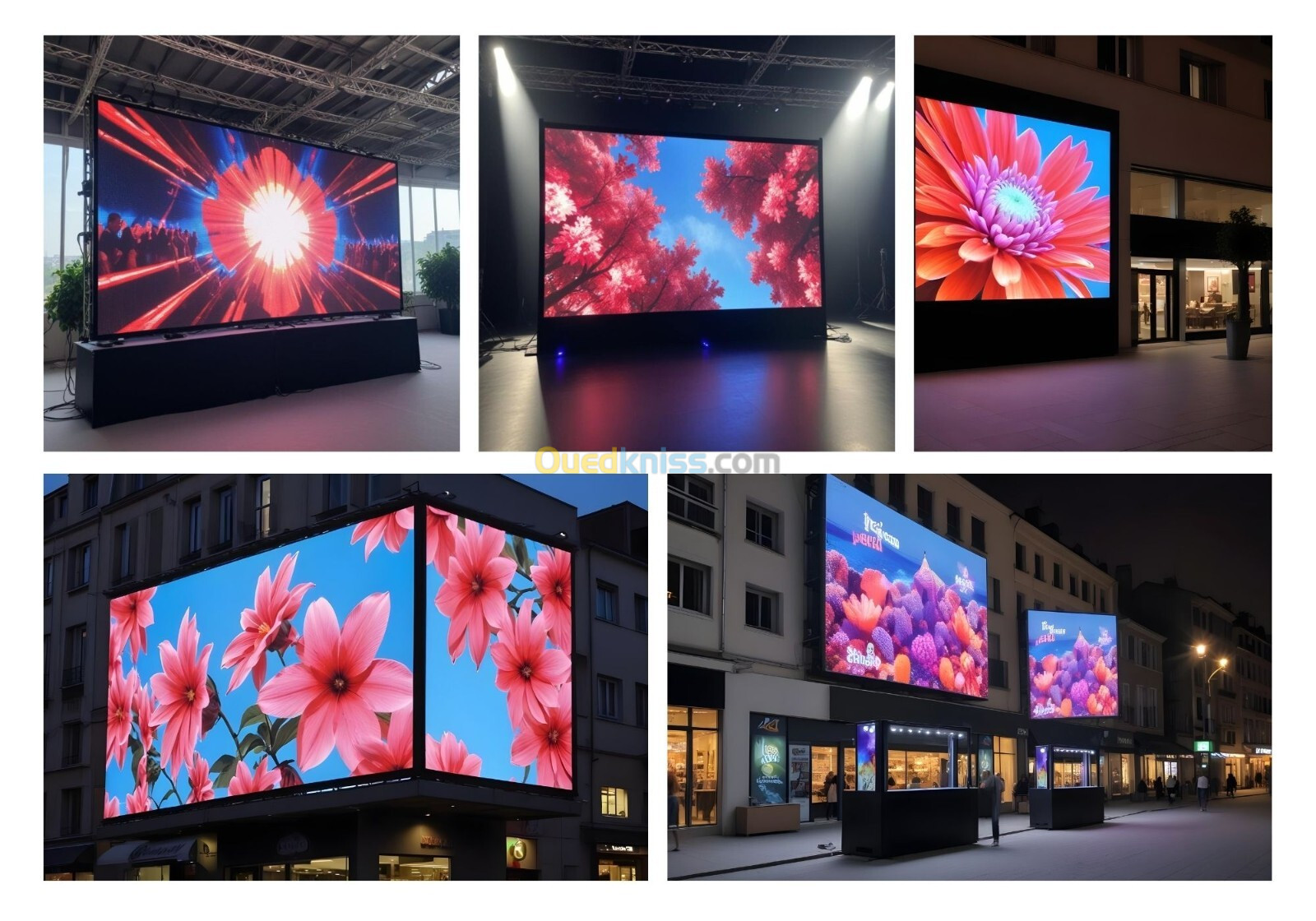 ECRAN GEANT A LED INTERACTIF MUR & ET SOL 