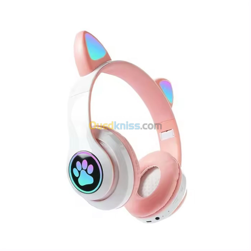  Previous Next Casque Bluetooth Sans Fil Oreilles de Chat XY-231