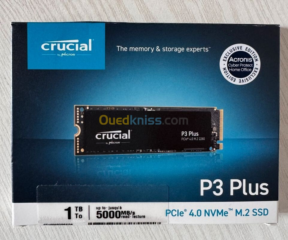  SSD Crucial P3 Plus Gen4 NVMe 1TO