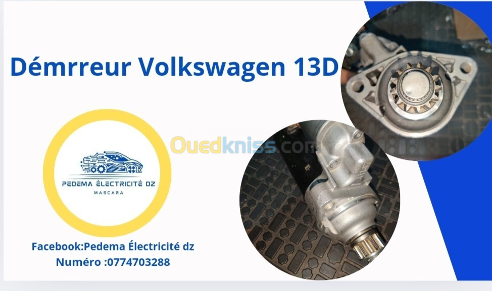 Démarreur alternateur Volkswagen 