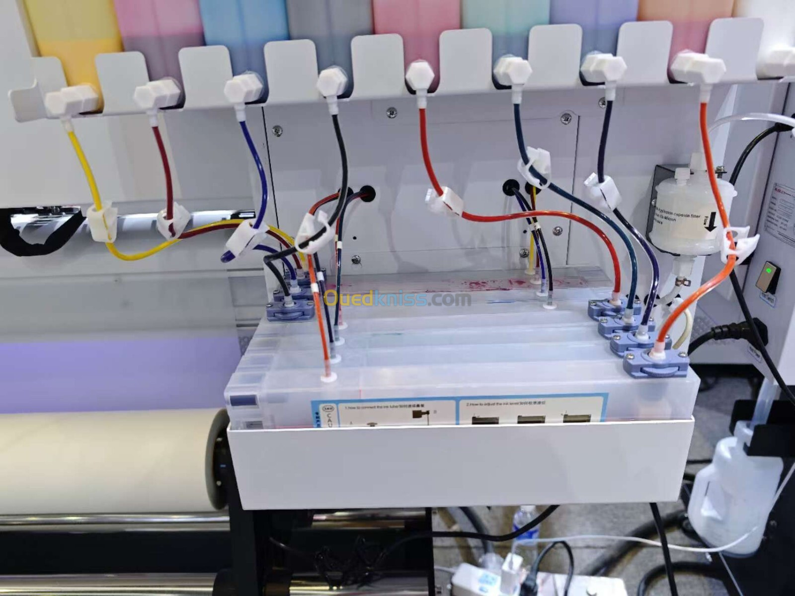 Imprimante DTF 9 coleurs fluorescente à 3 têtes Yinstar 60 cm