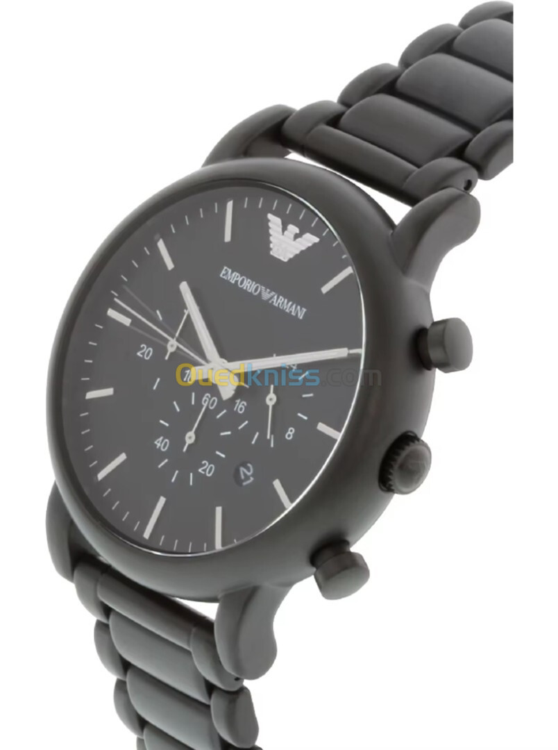 Emporio Armani AR1895 Classic Chronograph Black Dial Steel AR1895