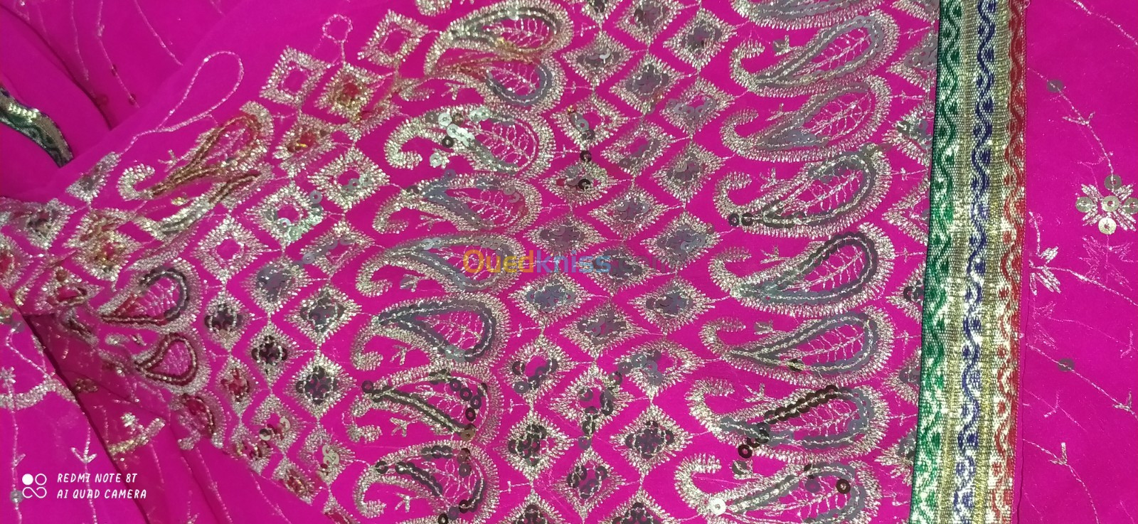 Tissu Pour SARI Indien 100% Original 6M