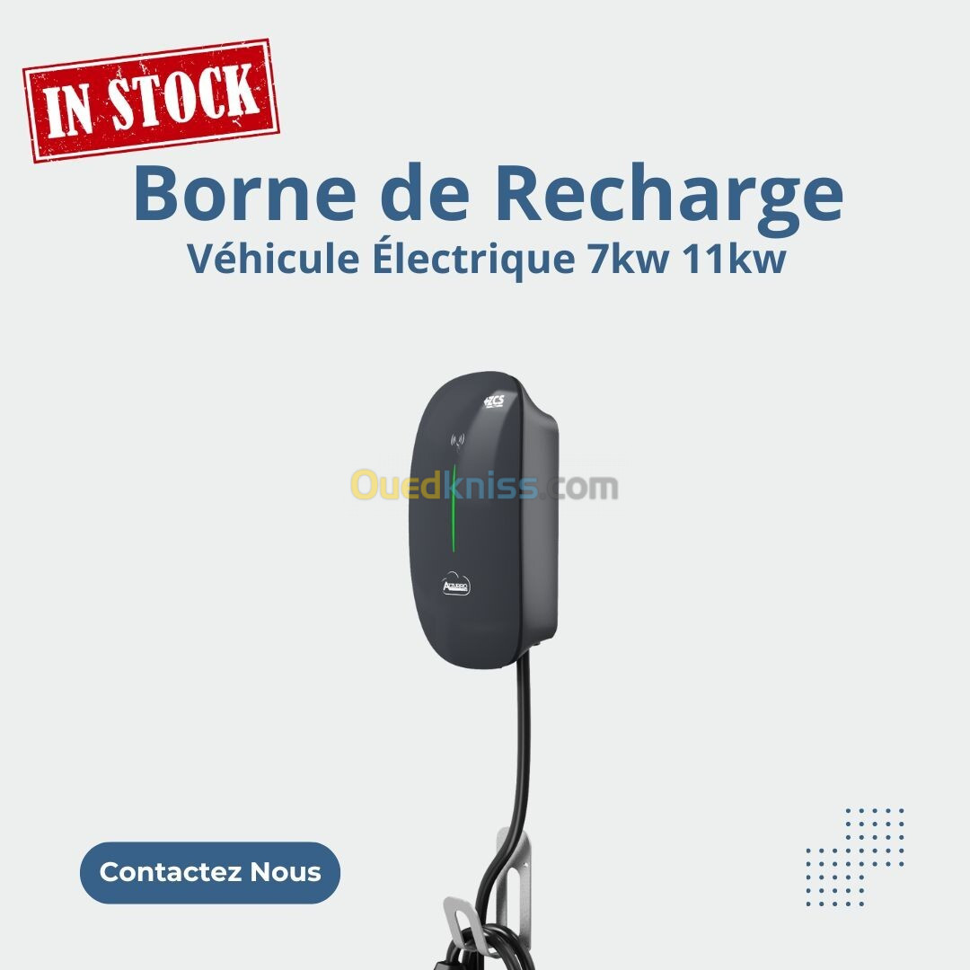 Borne de Recharge Véhicule Électrique 7kw & 11kw