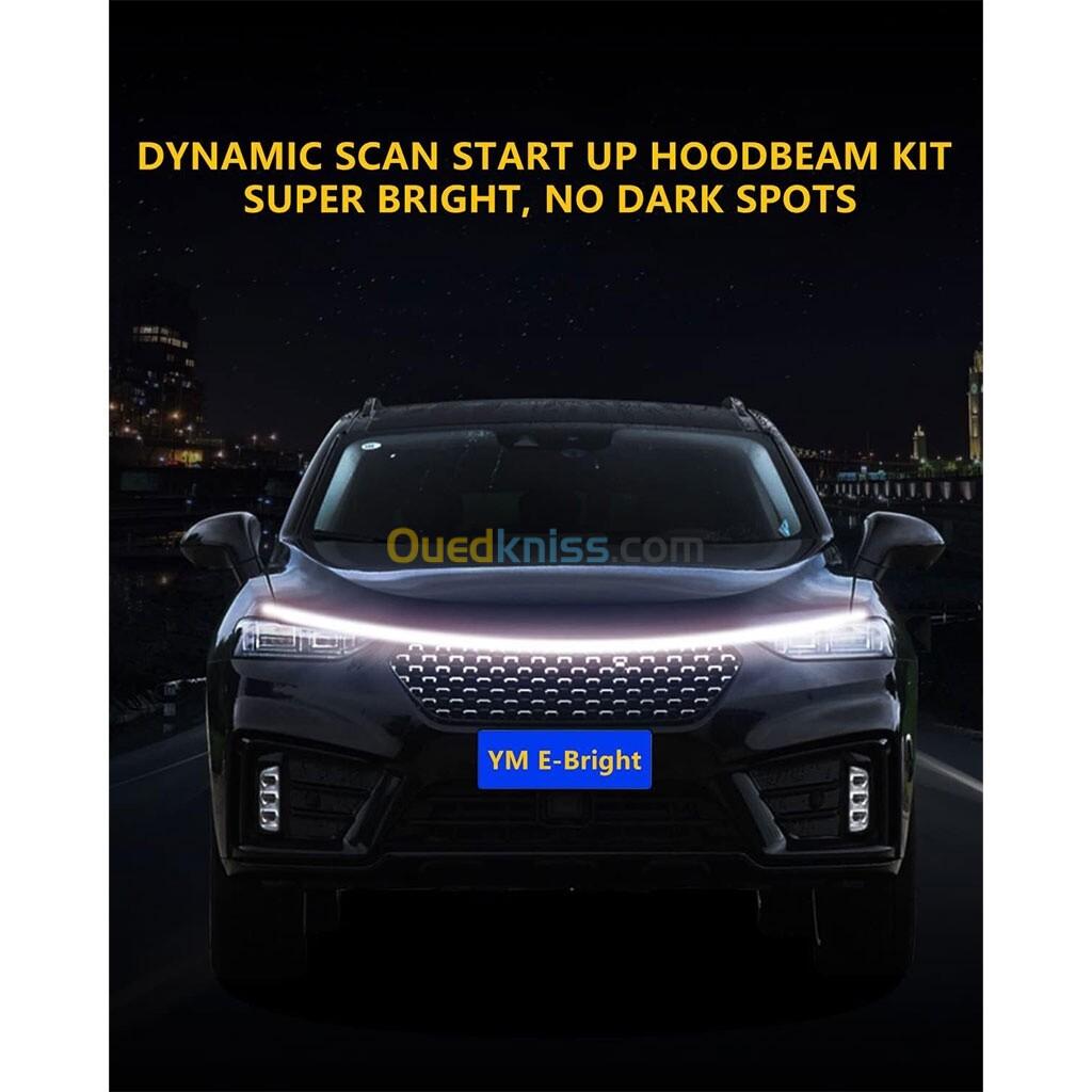 LED dynamiques Bandes lumineuses pour capot de voiture