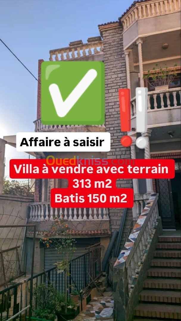 Vente Villa Alger Dely brahim