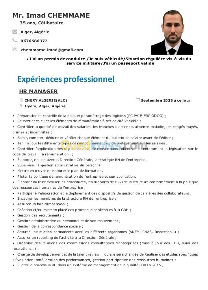 Responsable RH