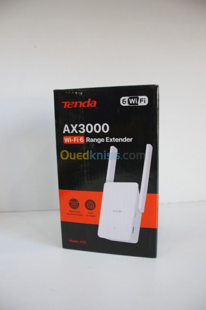 TENDA RANGE EXTENDER AX3000 WIFI6 