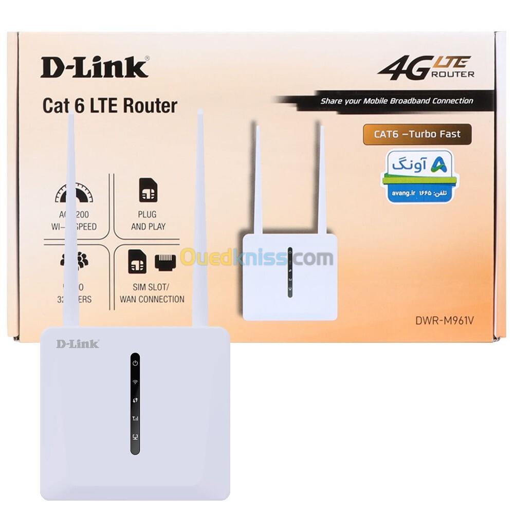 MODEM D-LINK 4G LTE AC1200 CAT6 DWR-M961V