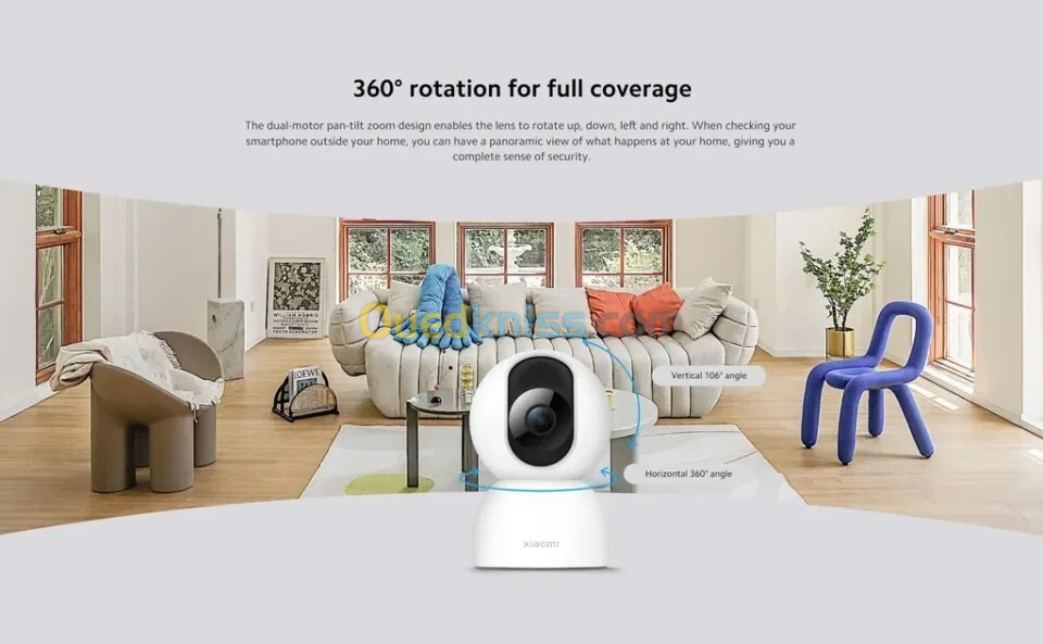 MI CAMERA XIAOMI C400 HOME SECURITY 360 2.5K