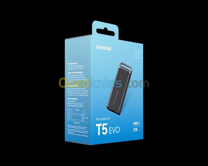 DISQUE DUR EXTERNE SAMSUNG T5 EVO 2TB