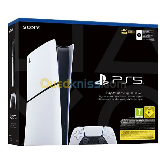 PLAYSTATION 5 SLIM PS5 VERSION DIGITAL 1TB EUROPEENNES 