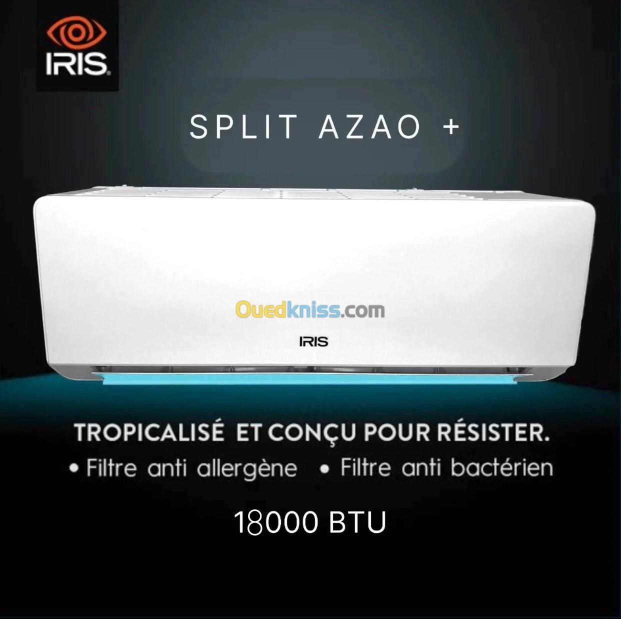 IRIS CLIMATISEUR SPLIT AZAO+ 18000 BTU TROPICAL / INVERTER