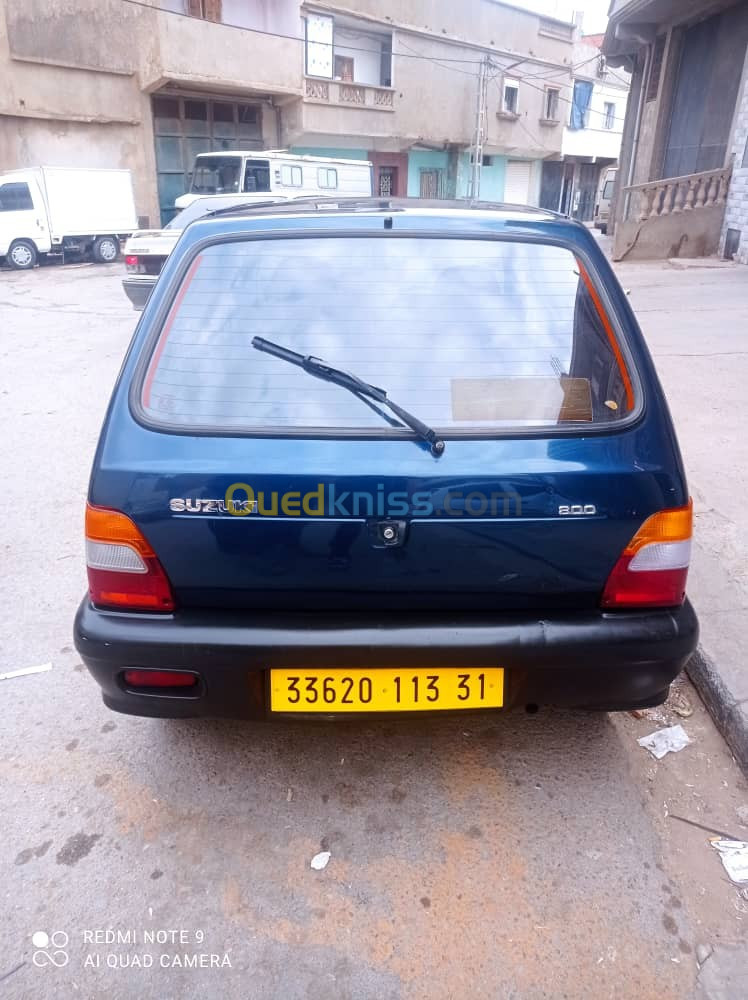 Suzuki Maruti 800 2013 Maruti 800