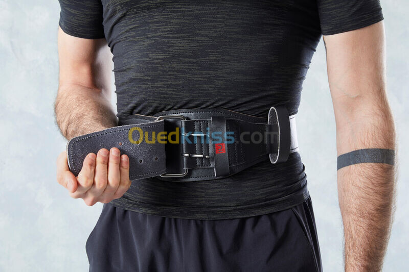 CORENGTH Ceinture lombaire de musculation en cuir - noire