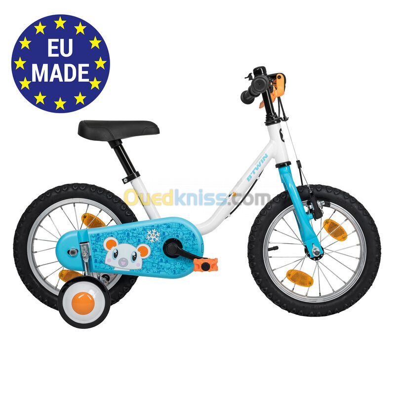 BTWIN VELO 14 POUCES 3-5 ANS 100 ARCTIC