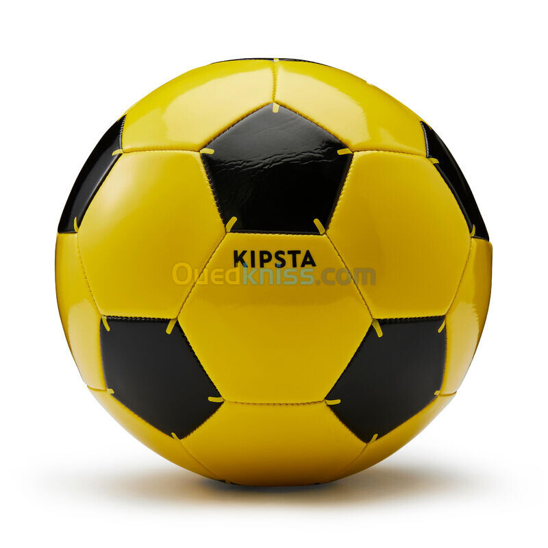 KIPSTA Ballon de football First Kick taille 5 (joueurs de 12 ans et plus) jaune