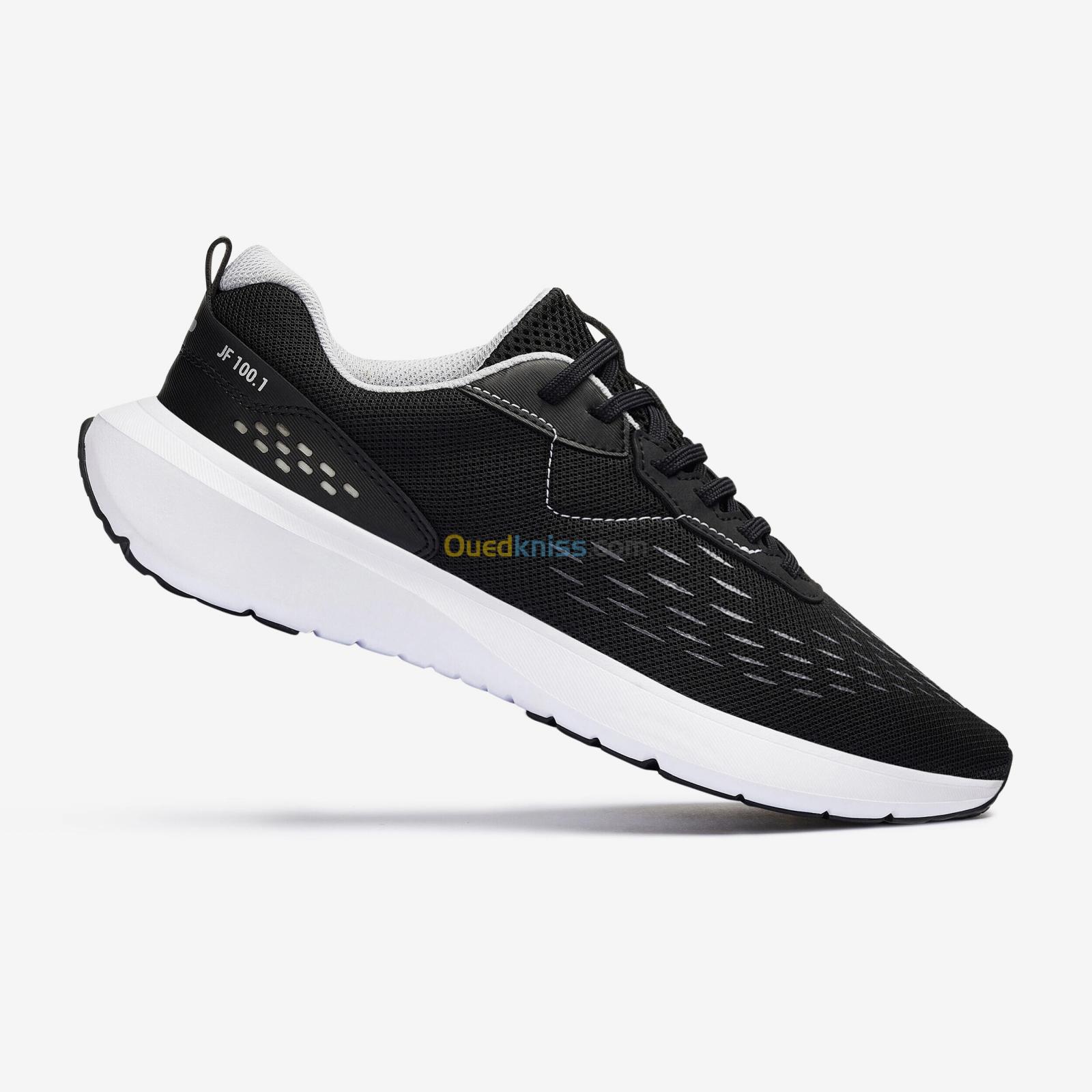 KALENJI CHAUSSURES DE RUNNING HOMME JOGFLOW 100.1 NOIR GRIS