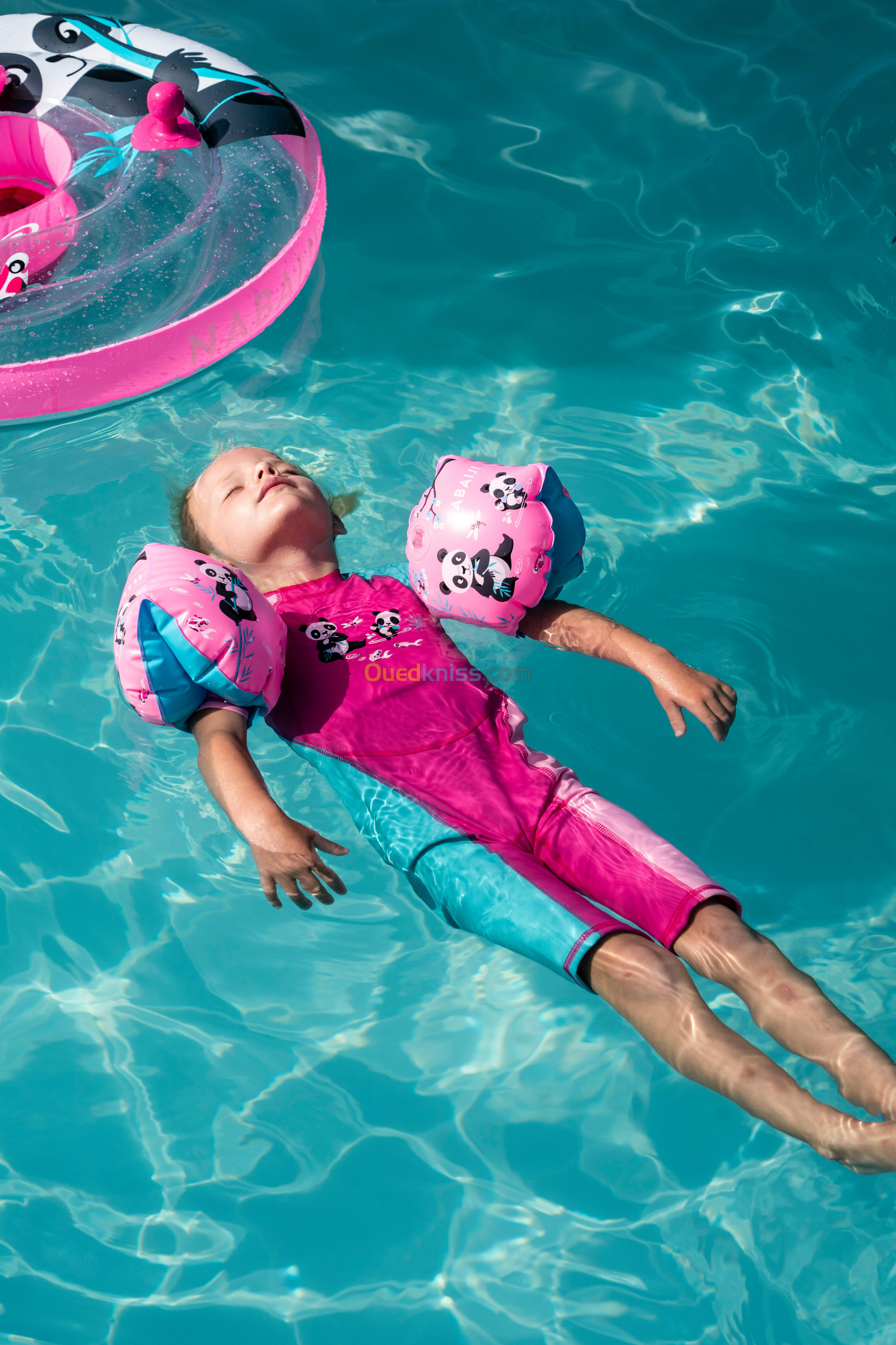 NABAIJI Brassards de piscine enfants imprimé "PANDAS" 11-30 kg