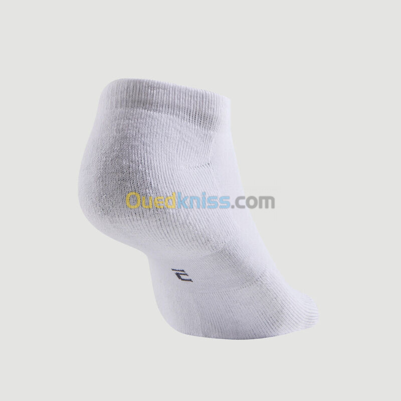 ARTENGO CHAUSSETTES DE TENNIS BASSES RS 100 BLANCHE LOT DE 3