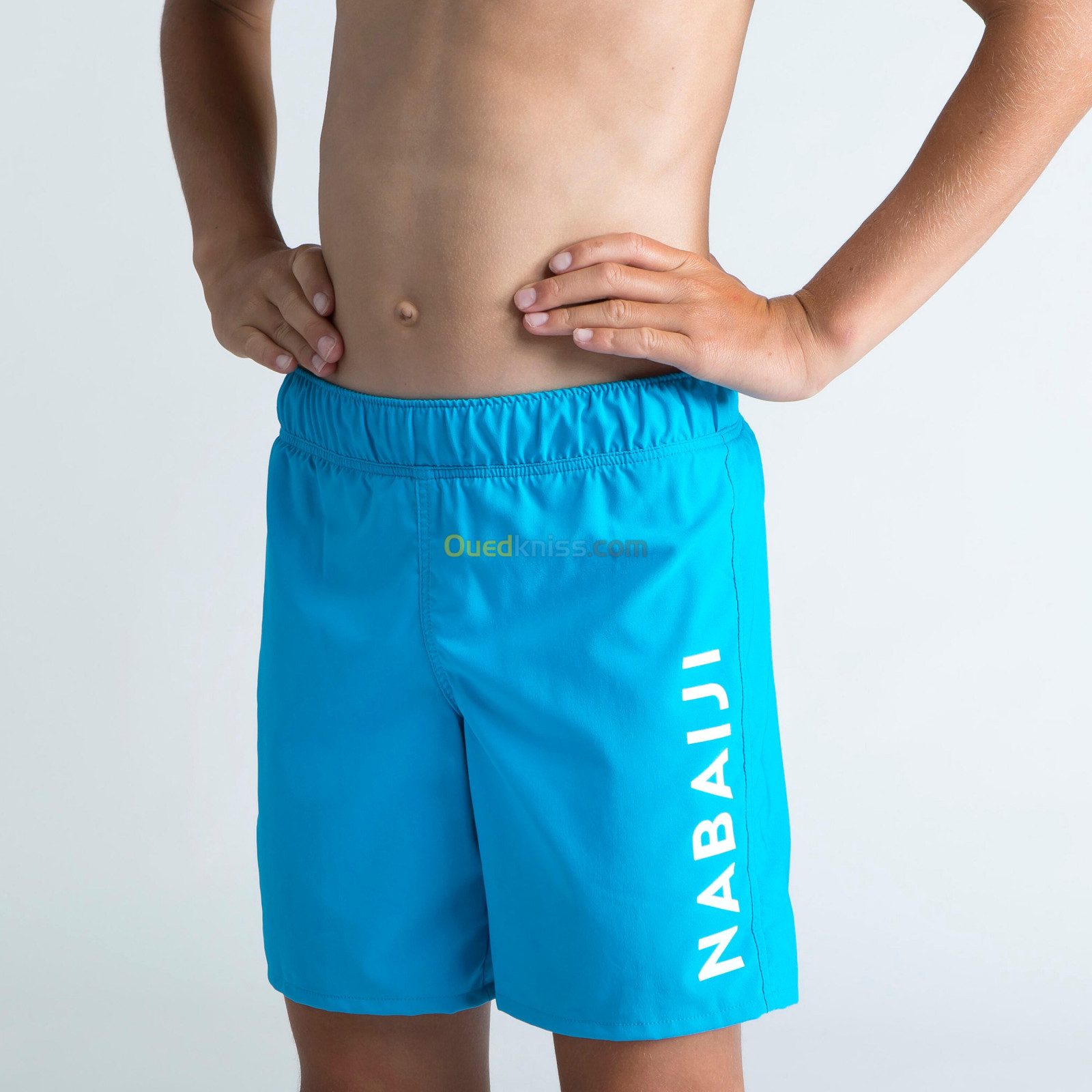 Maillot De Bain Natation Garçon - Boxer 100 Basic - Bleu - Decathlon