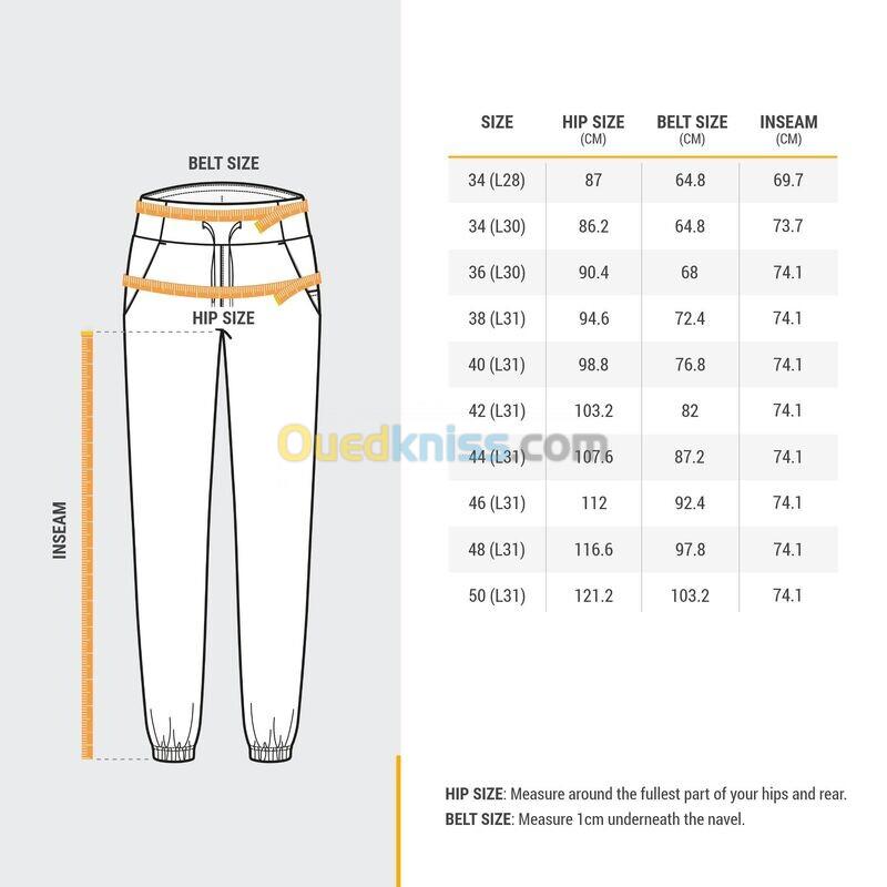 QUECHUA Pantalon de randonnée - NH100 - Femme