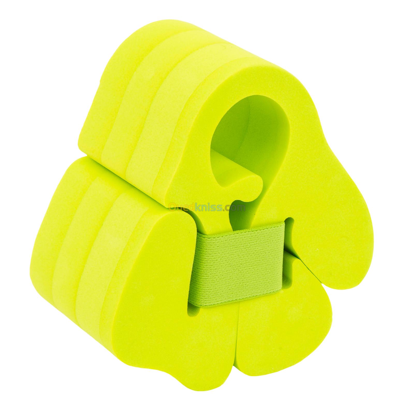 NABAIJI Brassards piscine en mousse vert avec sangle élastiquée pour enfant de 15-30 kg