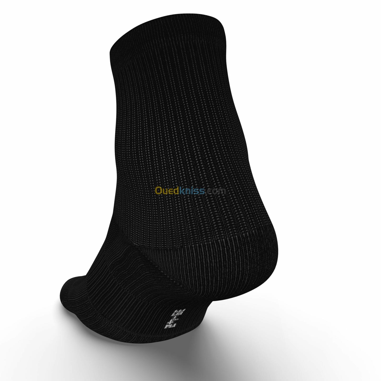 KIPRUN CHAUSSETTES DE RUNNING RUN500 MI-HAUTEURS X2 BLANCHES