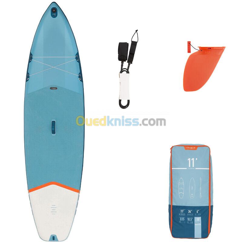 ITIWIT STAND UP PADDLE GONFLABLE DÉBUTANT 11 PIEDS BLEU