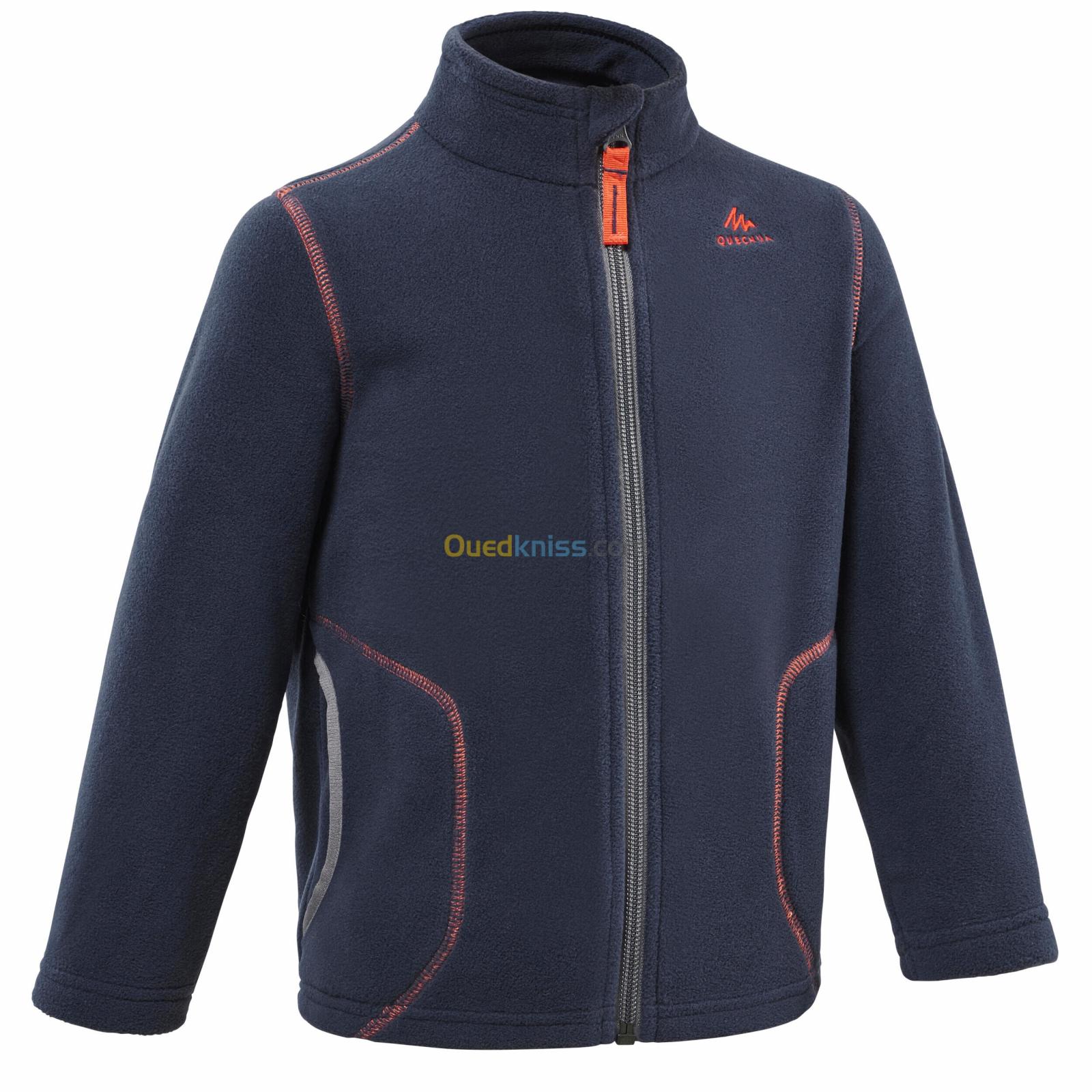 QUECHUA Veste polaire de randonnée - MH150 bleu marine - enfant 2-6 ans