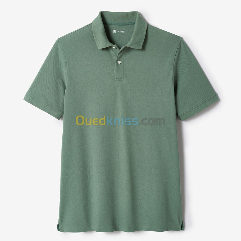 INESIS Polo de golf manches courtes Homme - MW500 vert