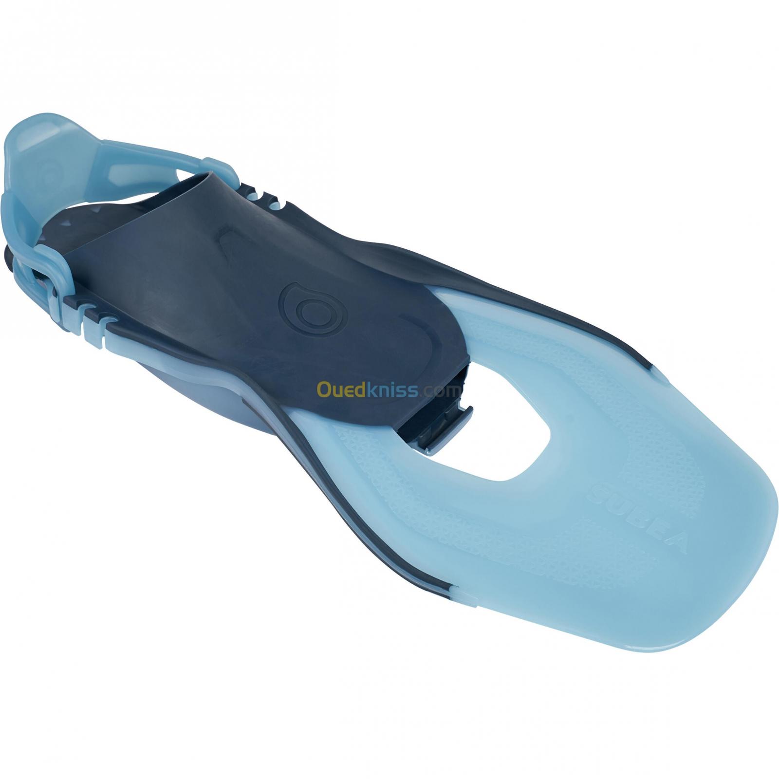 SUBEA Palmes de snorkeling SUBEA SNK 100 réglable adulte Turquoise