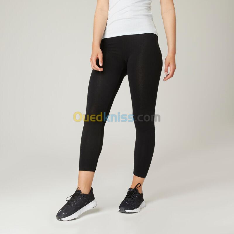 DOMYOS Legging 7/8 Fitness Femme - Fit+ noir