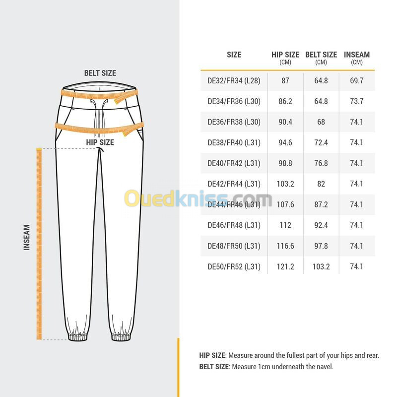 QUECHUA Pantalon de randonnée - NH100 - Femme